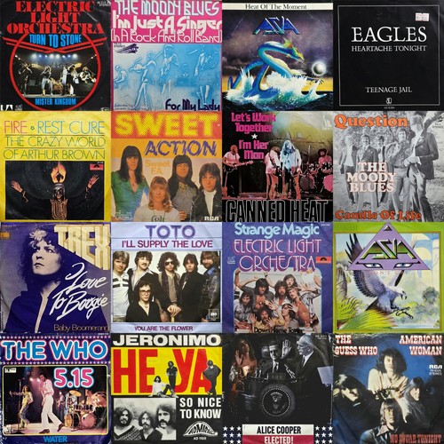 Rock singles der - der, 80er