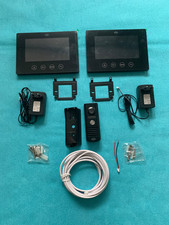 ELRO Verdrahtete Türsprechanlage mit Monitore DV50 und App, schwarz