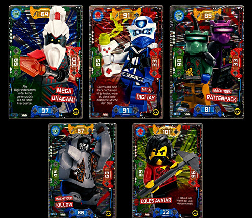 Lego ninjago sammelkarten 10er - lego,