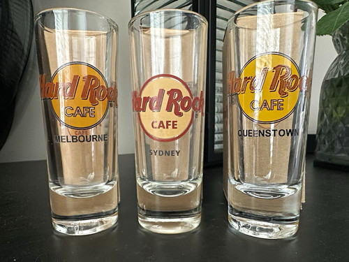 Hard rock cafe glas shooter - cafe,