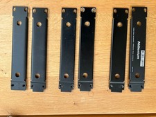 2 Stück Rackblende 1HE Antenne aus GA3 EW-Serie Funk Platte 9,5" G3 G4 Blende