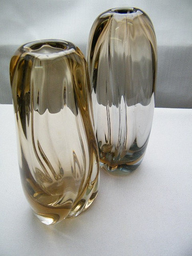 Glasvasen asymmetrisch