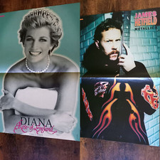 Metallica James Hetfield Lady Di Diana Poster Sammlung Konvolut Gr. M