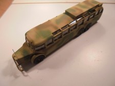 Wehrmacht 1:87 Brekina  Stabsbus MB O 10000  sandtarn gebrusht