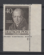 Berlin Michel-Nr 100 Eckrand