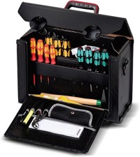 Robuster Leder Arbeitskoffer