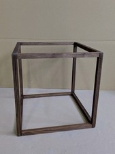 PINO Tischgestell Beistelltisch Dekowürfel 40x40 Nussbaum geölt Jan Kurtz