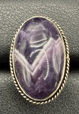 Ovaler Ring Sterlingsilber
