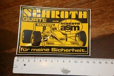 Original Aufkleber Schroth Gurte Schroth ASM aus den 80er Jahren