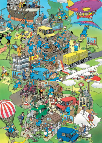 Puzzle jan van - (1000,