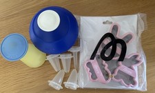 More Nutrition Osterausstechformen NEU + Tupperware Spritzbeutel + Salzstreuer