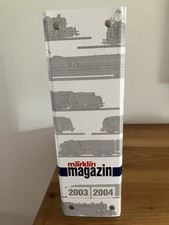 Märklin Magazin Stehordner mit 12 Heften (Jahrgänge 2003 und 2004) 