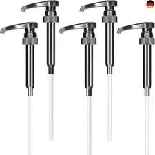 Sirup Pumpspender Syrup Pump Dosierpumpe Sirup Spender für 1Liter 