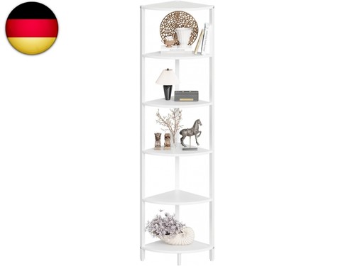 Eckregal stehend weiß - stehend, modern