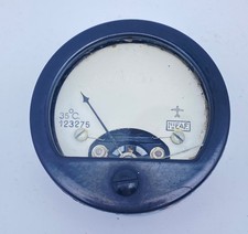 Flugzeug Messinstrument Technik Flugfahrt antik Bastler Sammler Pilot Cockpit