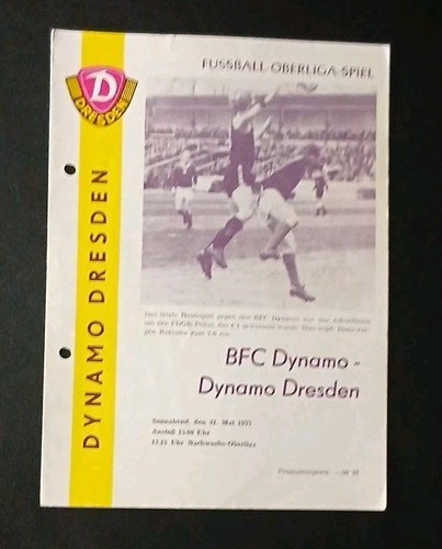 Fußball programmheft oberliga - fußball,