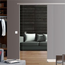 Soft Stop SlimLine Glas Schiebetür Klarglas 775 x 2175 mm  BC775-2B#76207