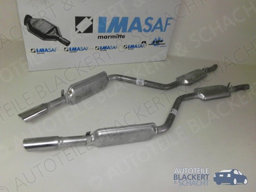 Imasaf auspuff endtopf set - auspuff,