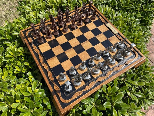Antikes schachspiel - antikes,