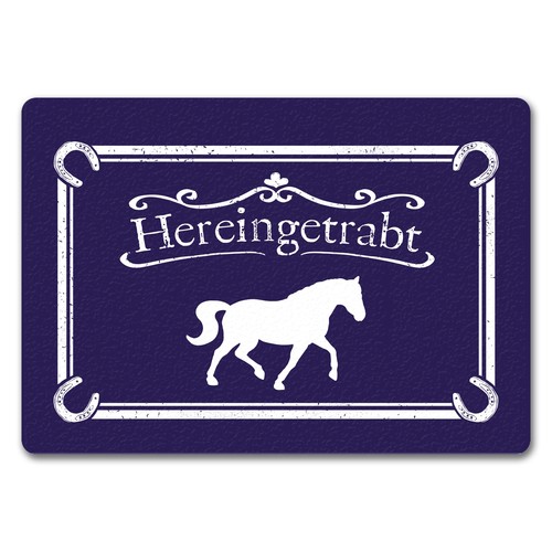 Hereingetrabt pferde und - hereingetrabt,