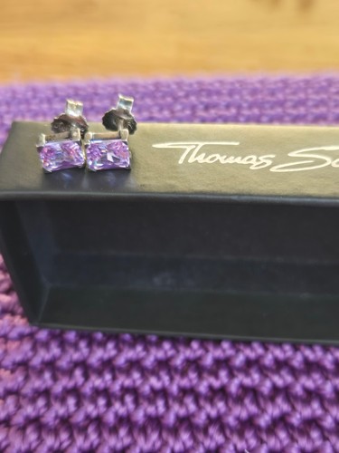 Thomas sabo ohrringe lila - ohrringe,