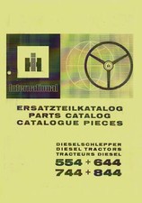 Ersatzteilkatalog IHC 554 644 744 844 Ersatzteilliste