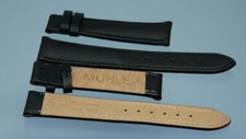 Mühle Glashütte - Original - Lederband - 20 mm - schwarz  - NEU - vom Händler