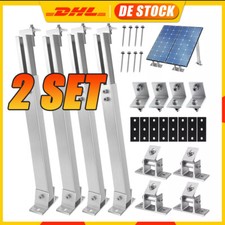 2X Solarpanel Halterung