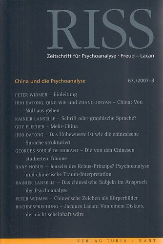 China und die psychoanalyse - china,