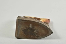 Altes Bügeleisen abnehmbarer Holzgriff antik Glätteisen Dekoration Requisite