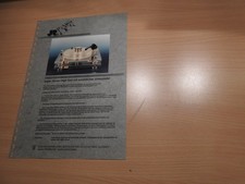 Plattenspieler Transrotor Super Seven High End mit.... Technische Info Prospekt