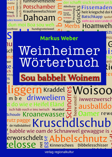 Weinheimer wörterbuch sou - |,