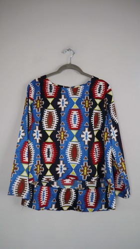 Bluse hemd aztekenmuster - 40,