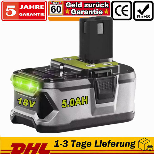 18v 5000mah ersatz lithium - 18v,