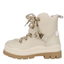 Bogner Damen Schuhe Stiefelette Gr. 38 Beige Leder Ankle Boots