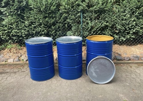 Metalltonne metallfass mit - , metallfass,mit