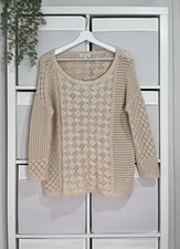 Monsoon Häkel Tunika Top Gr