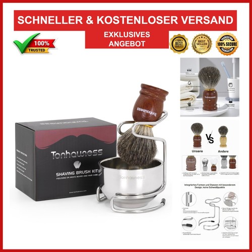 Rasierpinsel set für männer - für,