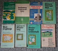 Konvolut Wanderkarten/ DDR