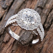 2,50 ct Rundschliff Diamant