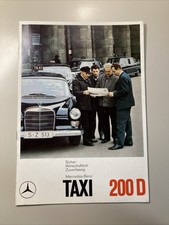 1966 Prospekt Mercedes Benz