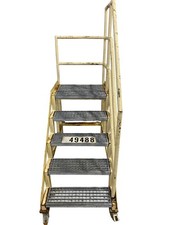 Stahl Podestleiter Podesttreppe Plattformtreppe Treppe Plattformleiter 49488