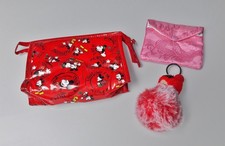 Stiftetasche Stiftemäppchen Micky / Minnie Maus - Geldbörse - Schlüsselanhänger