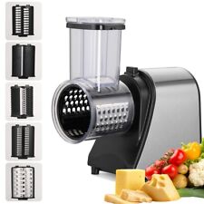 Elektrische Gemüsereibe Reibe Küchenreibe Edelstahl Gemüseschneider Elektrohobel