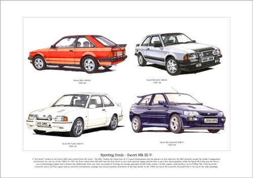 Ford escort mkiii bis - mkiii, mkv