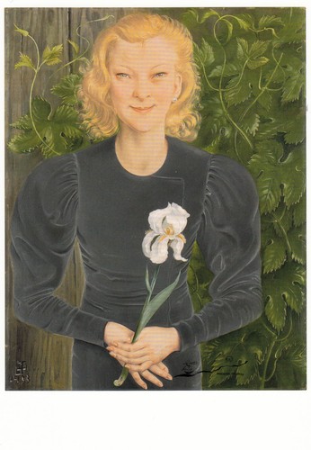 Postkarte otto dix bildnis - postkarte:,
