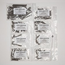 HONDA CB 750 FOUR K0-K6 Komplettmotor KREUZSCHLITZ Rostfrei Schraubensatz CB750