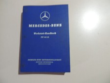 Mercedes 300 SL W198 Coupe Roadster Werkstatthandbuch