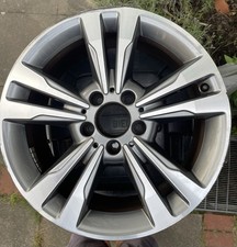 4 x Mercedes-Benz 5-Doppelspeichen Felgen A2124015602 8Jx17 H2 ET48 glanzgedreht