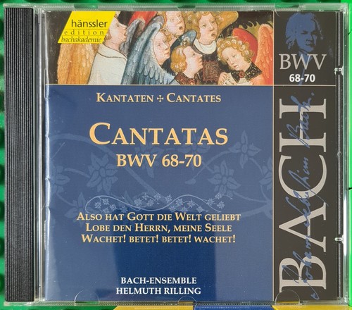Bach cantatas bwv 70 - 68-70,